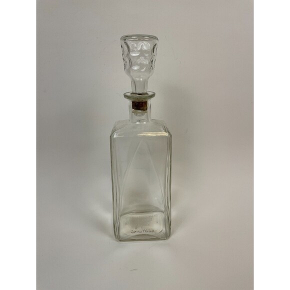 Vintage Glass Decanter - JAMES MARTIN & CO LTD A  SC  192  UGB SCOTLAND Read - Picture 1 of 10